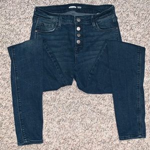 Old Navy Mid-Rise Rockstar Super Skinny Jeans